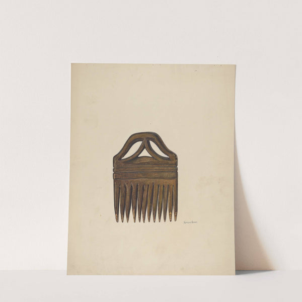 Comb (For Horses&#039; Manes and Tails) by H. Langden Brown