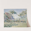 Comblat-le-Château, the Meadow (Le Pré), Opus 161 (June–July 1887) by Paul Signac