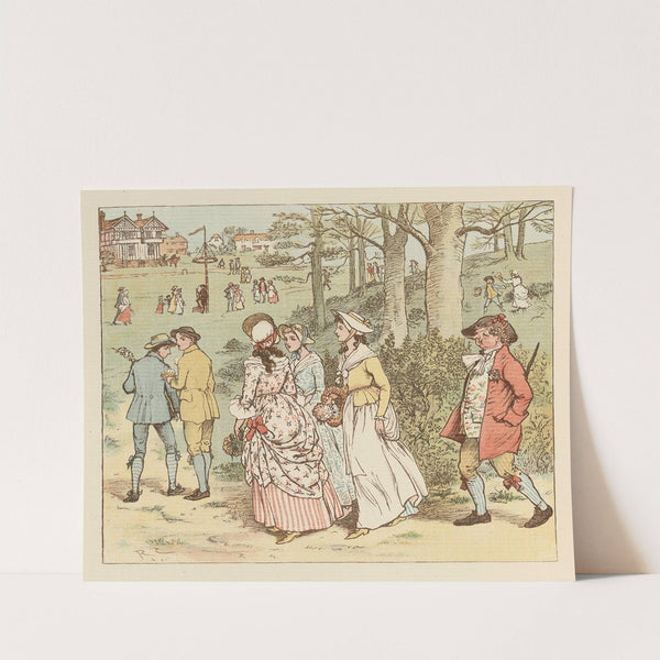 Come Lasses and Lads Pl.2 by Randolph Caldecott