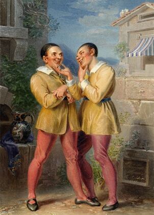 Comedy of errors; two Dromios (1829)