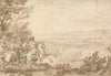 Commander with Aides on Horseback Directing a Battle