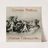 Comme Phébus chasse l’obscurité