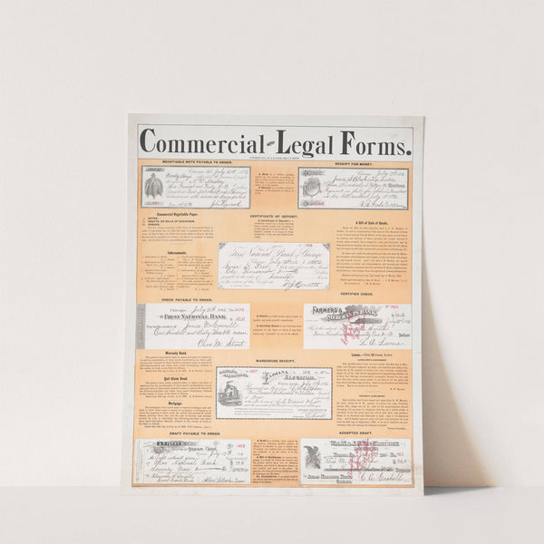 Commercial and legal forms (1892) by R.O. Evans