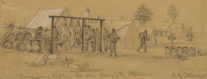 Commissary dept. Hd.qts. Army of the Potomac