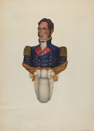 Commodore Morris Figurehead