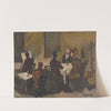 Company in a Coffee Shop (1941-1942) by Cyprián Majerník