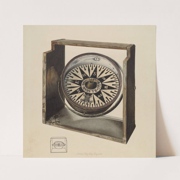 Compass by Lloyd Charles Lemcke