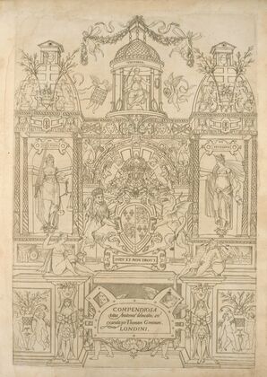 Compendiosa totius anatomie delineatio, Ã¦re exarata – Title page