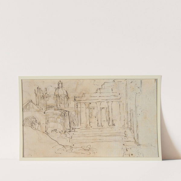 Complex of Buildings (mid-17th century) by Giovanni Battista Passeri