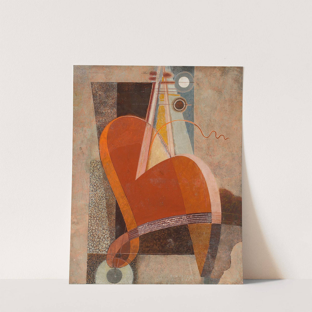 Composition 214 A (1935) by Karol Hiller