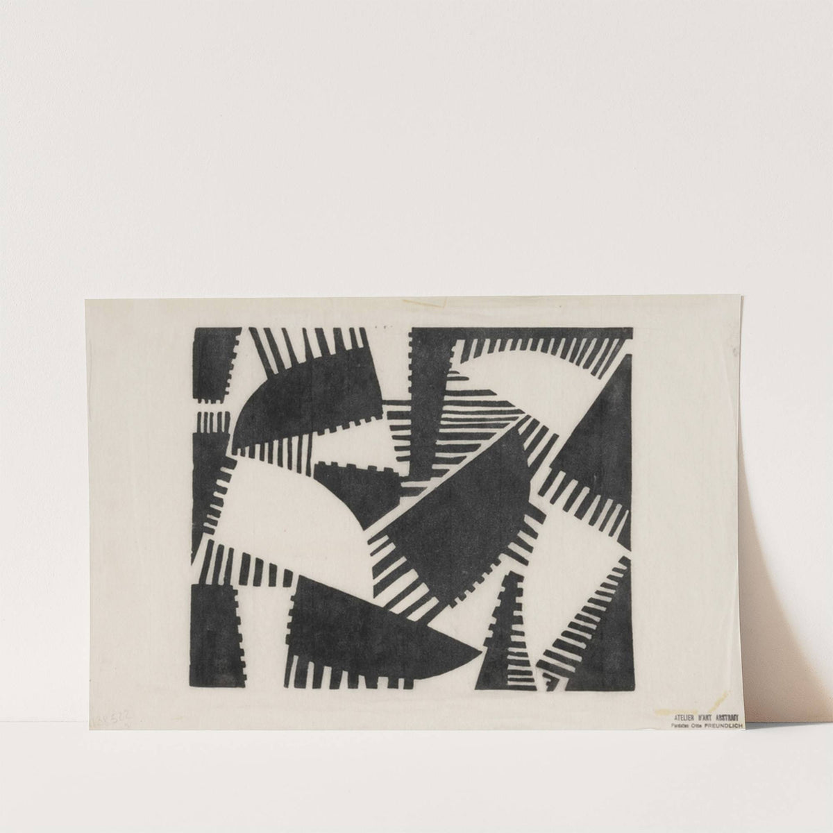 Composition by Otto Freundlich