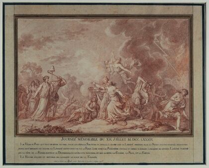 Composition allégorique relative au 14 juillet 1789