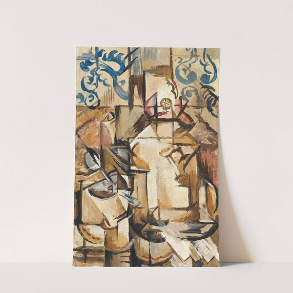 Composition cubiste (circa 1918) by Emil Filla