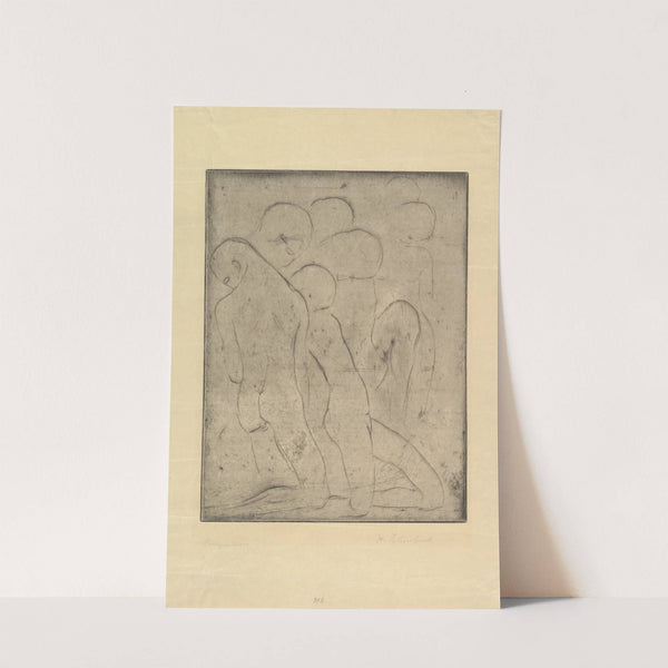 Composition (Große Komposition) (1913) by Wilhelm Lehmbruck