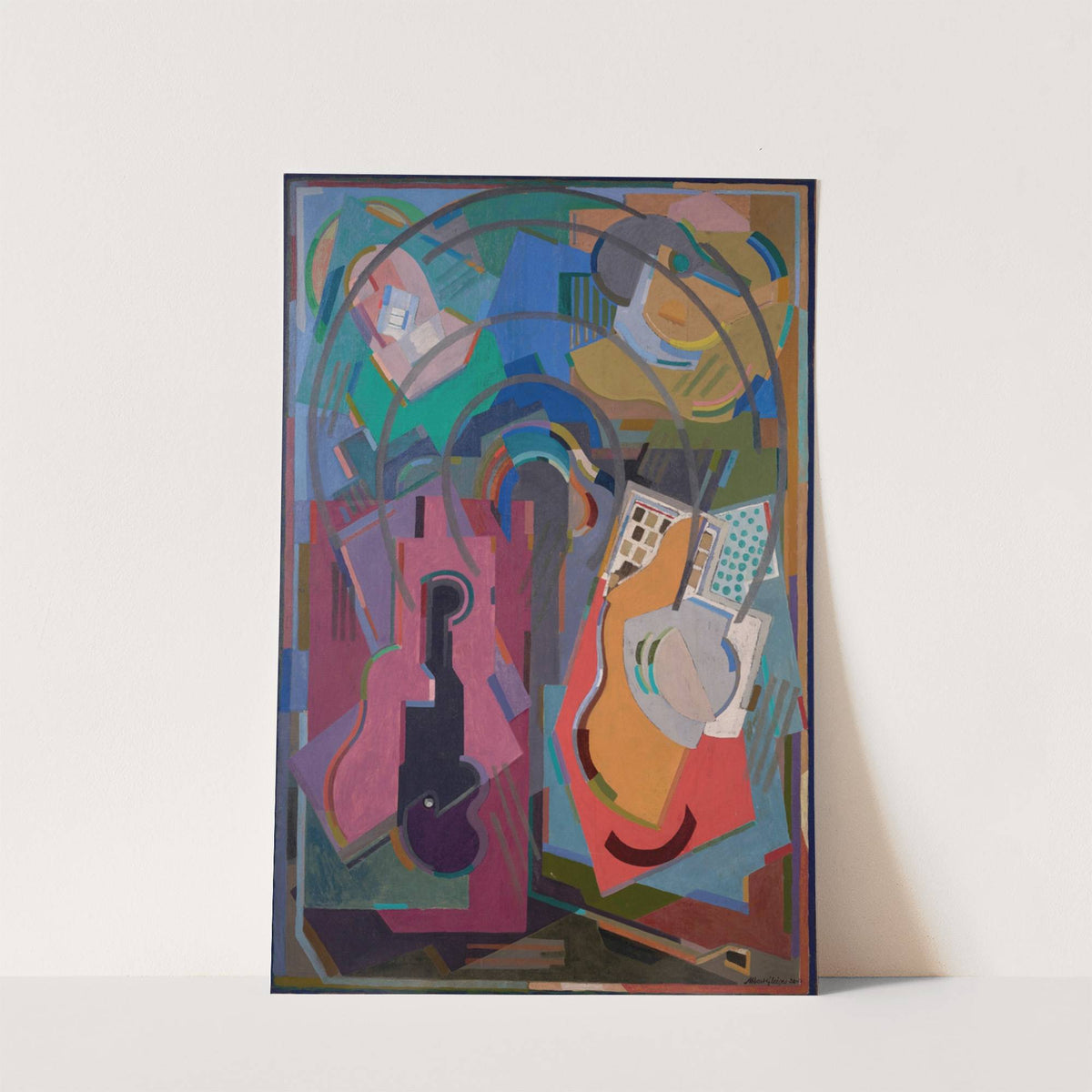 Composition rythmique, quatre éléments (1924-25) by Albert Gleizes