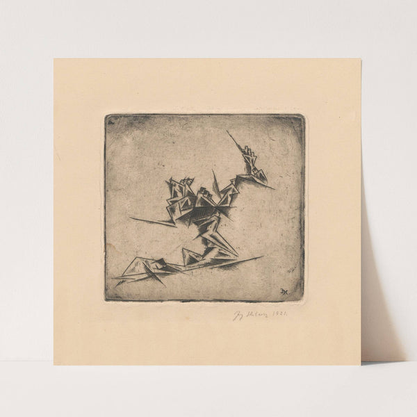 Composition – war (1921) by Jerzy Hulewicz