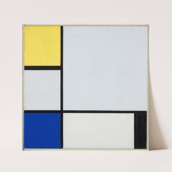 Composition with Yellow, Blue, Black and Light Blue (1929) by Piet Mondrian