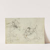 Compositional studies by Théodore Géricault