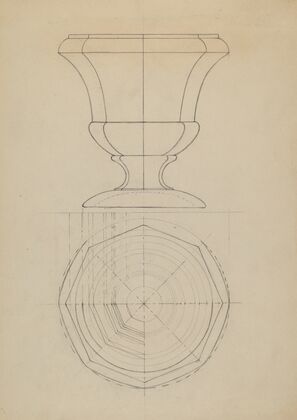 Compote (Blue Urn)