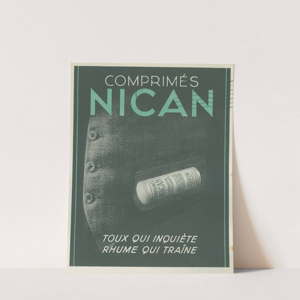 Comprimés Nican (1910-1950) by Laboratoires Cantin