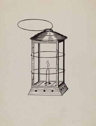Comstock Miner’s Lantern