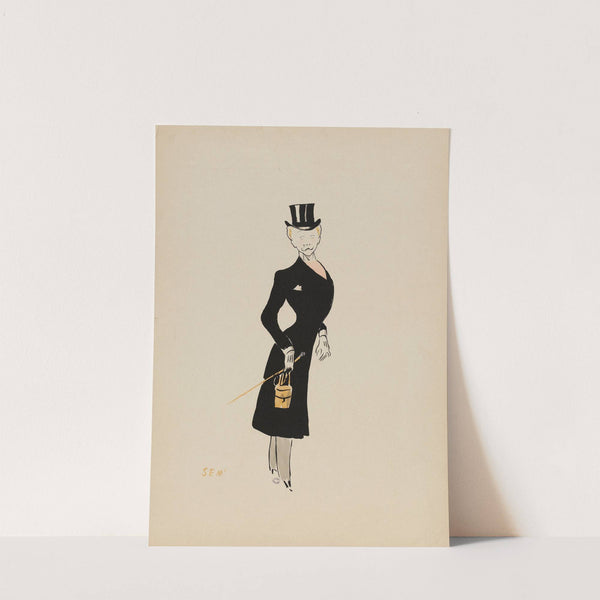 Comte Boni de Castellane (1900) by Georges Goursat (Sem)