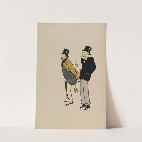 Comte Henri Delamarre et vicomte de La Redorte (1905) by Georges Goursat (Sem)