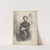 comte Lepic, 1876 by Marcellin-Gilbert Desboutin