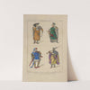 Comtes de Hollande et de Flandre. (Leti, teatro Belgico) XVe siècle, costumes seigneuriaux, hommes, Flandre. by Raphaël Jacquemin