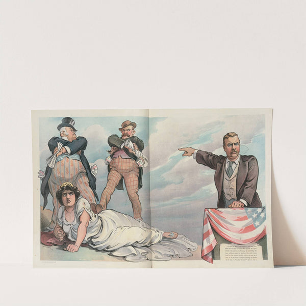 Concerning a growing menace (1903) by Udo Keppler