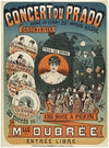 Concert Du Prado – Mlle Dubree (1882-1888)