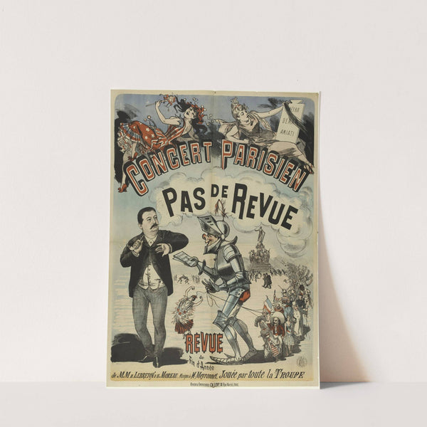 Concert Parisien Pas De Revue (1888) by Imp. Charles Lévy