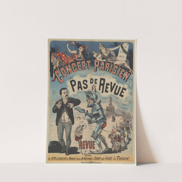 Concert-Parisien. Pas de revue. Revue de fin d’année de MM. B. Lebreton et H. Moreau (1889) by Imp. Charles Lévy