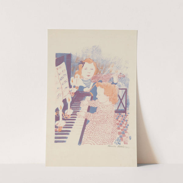 Concerts du petit frère et de la petite sœur (1903) by Maurice Denis