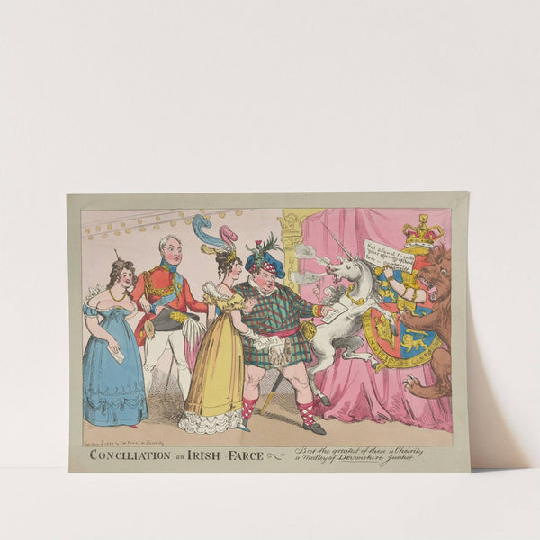 Conciliation an Irish farce. (1822) by William Heath