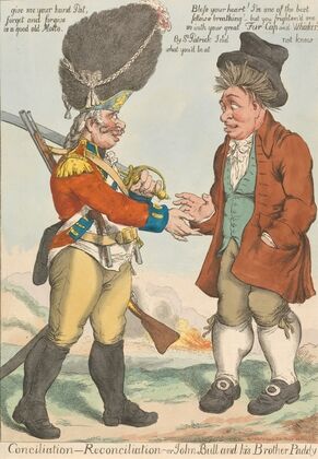 Conciliation – Reconciliation – or John Bull and His Brother Paddy — size preview
