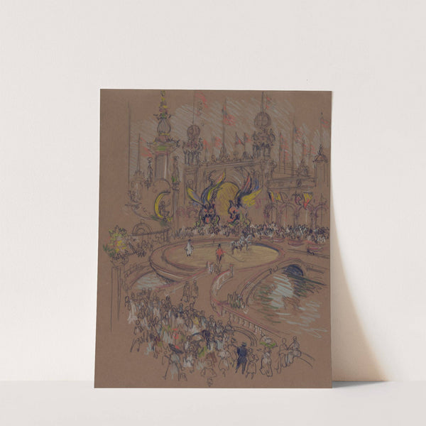 Coney Island by Joseph Pennell
