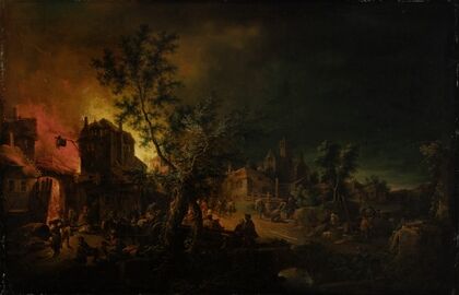 Conflagration at Night (1762-1769)