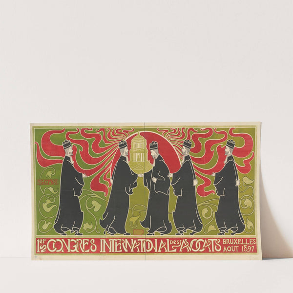 Congres Internationale des Avocats Bruxelles 1897 (1897) by Ghisbert Combaz