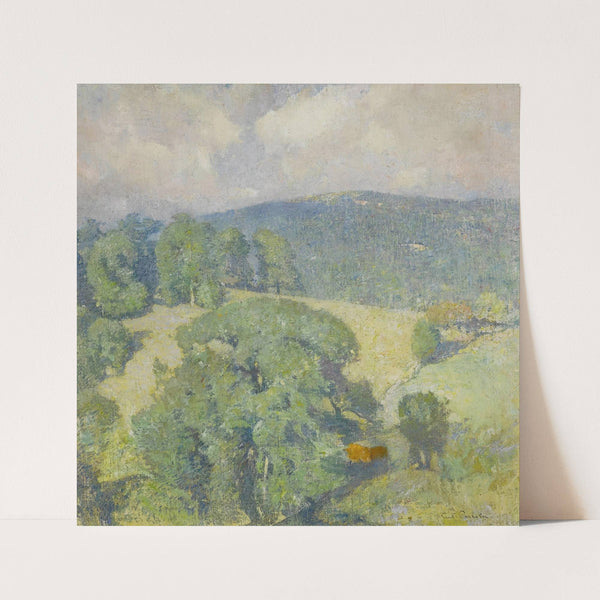 Connecticut Hillside (circa 1920) by Emil Carlsen