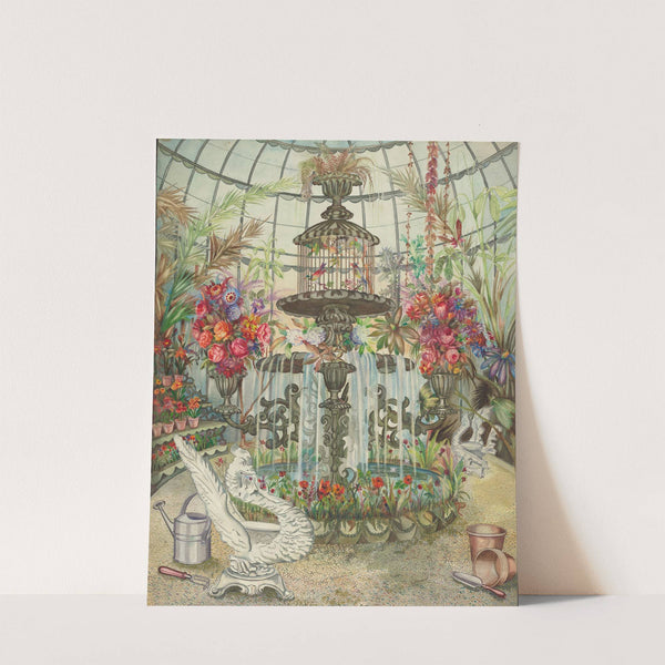 Conservatory Fountain by Perkins Harnly