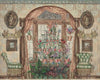 Conservatory Window with Flowers