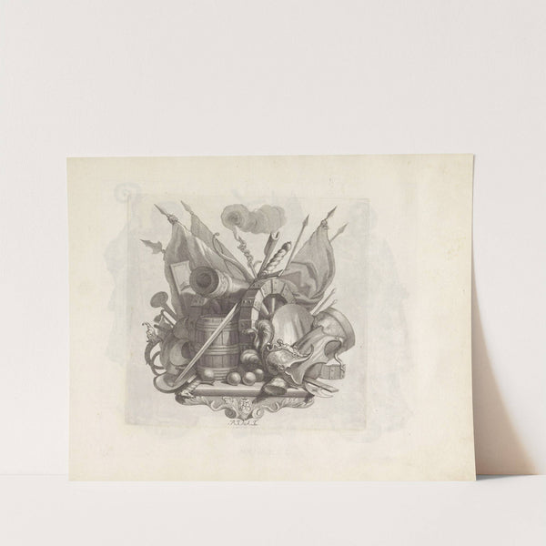 Console met wapentuig (1673-1743) by Robert van Audenaerde