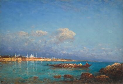 Constantinople From The Sea Of Marmara