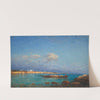 Constantinople From The Sea Of Marmara by Félix Ziem