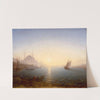 Constantinople, Sainte-Sophie Au Soleil Levant (1870-1890) by Félix Ziem