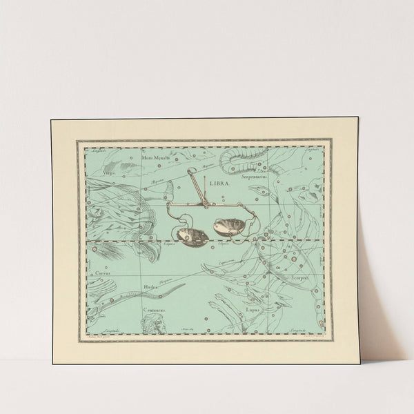 Constellation map &#8211; Libra (1900)
