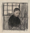 Contemplating Woman