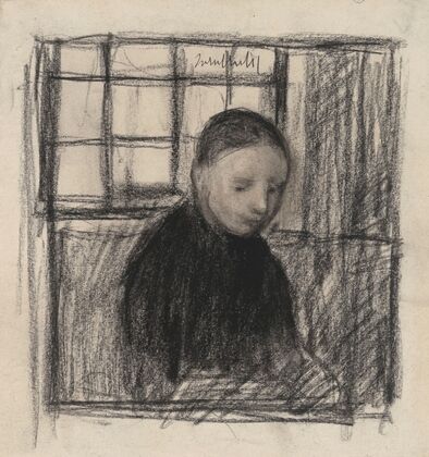 Contemplating Woman