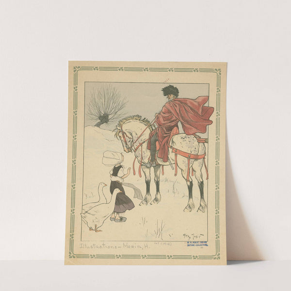 Contes bleus de ma mère-grand Pl.5 (1912) by Henry Morin